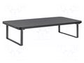 Monitor stand; 20kg; plastic,steel; 500x260x122mm; monitor x1 GEMBIRD MS-TABLE-03