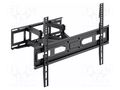 Holder; for wall mounting; 40kg; 37÷80"; black GEMBIRD WM-80ST-03