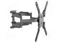 Holder; for wall mounting; 36.4kg; 32÷60"; black GEMBIRD WM-60ST-01