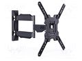 Holder; for wall mounting; 32kg; 32÷55"; black GEMBIRD WM-55ST-01