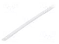 Heat shrink sleeve; glueless; 2: 1; 1.6mm; white; polyolefine; reel BM GROUP BMGBS016BBI