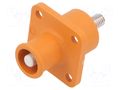 Connector: DC supply; socket; ES-120A; 1.5kV; PIN: 1; screw; 25mm2 DEGSON ELECTRONICS ESS-120A-25-S-OR