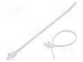 Cable tie; with fixing lugs; L: 152mm; W: 3.4mm; natural; polyamide PANDUIT PLWP1.5I-D