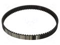 Timing belt; 8M; W: 20mm; Lw: 640mm; Number of teeth: 80; rubber OPTIBELT 640-8M-20