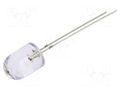 LED; orange; 8mm; 5800÷7000mcd; 30°; Front: convex; 2.1÷2.6VDC OPTOSUPPLY OSOOP28B31B