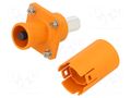 Connector: DC supply; socket; ES-150A; 1.5kV; PIN: 1; IP67; crimped DEGSON ELECTRONICS ESS-150A-35-C-OR