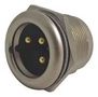 SOCKET, XLR, MALE, PANEL, 3POLE NC3MPR-HD