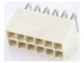 Connector: wire-board; socket; male; PIN: 12; Mini-Fit Jr; 13A; THT MOLEX MX-87427-1202