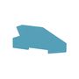 End plate (terminals), 100 mm x 1.5 mm, blue Weidmuller 1312430000 04050118116021