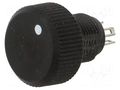 Potentiometer: shaft; single turn; 100Ω; 1W; ±20%; linear; soldered VISHAY P16NP101MA
