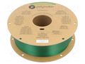 Filament: PET-G; 1.75mm; translucent,green; 230÷240°C; 1kg POLYMAKER PB01033