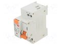 RCBO breaker; Inom: 16A; Ires: 30mA; Poles: 1+N; 230/400VAC; IP20 LS ELECTRIC RKP1P-N-C16A30MA