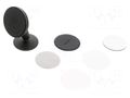 Car holder; black; for dashboard; snapped-in BASEUS SUYZD-01
