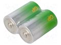 Battery: alkaline; D; 1.5V; non-rechargeable; 2pcs; SUPER G-TECH GP BAT-LR20SGTECHS2GP