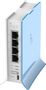MikroTik hAP lite tower | WiFi Router | RB941-2nD-TC, 2,4GHz, 4x RJ45 100Mb/s, MIKROTIK RB941-2ND-TC