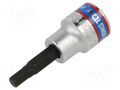 Socket; hex key,socket spanner; Size: HEX 5mm; 3/8" KING TONY KT-302505