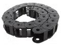 Cable chain; Bend.rad: 100mm; L: 1040mm; Int.height: 35mm BREVETTI 335LI040100