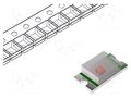 LED; red; SMD; 0603; 8÷65mcd; 1.6÷2.6VDC; 1.6x0.8x0.7mm; 140°; 5mA REFOND RF-RUB190TS-CA-B