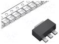 Transistor: PNP; bipolar; 50V; 2A; 1W; SOT89 DIODES INCORPORATED 2DA1213Y-13