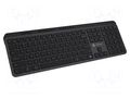 Keyboard; black; USB A; wireless,US layout; with LED; Len: 1.5m NATEC NKL-2316