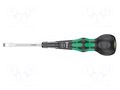Screwdriver: standard; slot; 235mm; Kraftform Ball-Grip 1834 WERA WERA.05007900001