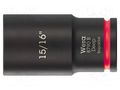 Socket; 6-angles,inch,socket spanner,impact; HEX 15/16"; 3/8" WERA WERA.05005575001