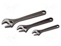 Wrench-set; adjustable; 3pcs. BAHCO SA.ADJUST-3