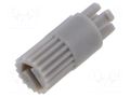 Knob; Ø4x7.2mm; grey SUNGMUN ELECTRONICS RK-200G