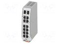 Switch Ethernet; unmanaged; Number of ports: 14; 9÷32VDC; IP30 PHOENIX CONTACT 1249598