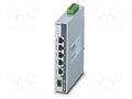 Switch PoE Ethernet; unmanaged; Number of ports: 6; 18÷57VDC PHOENIX CONTACT 1026932