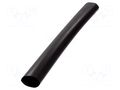 Heat shrink sleeve; glued; 95mm; L: 1m; black; Temp: -15÷125°C RADPOL RDK-95/25X1