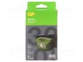 Torch: LED headtorch; IPX6; 5lm,150lm,300lm; DISCOVERY GP CHR41G-2B1