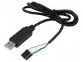 Adapter OLIMEX USB-SERIAL-CABLE-F