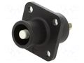 Connector: DC supply; socket; ES-120A; 1.5kV; PIN: 1; screw; 25mm2 DEGSON ELECTRONICS ESS-120A-25-S-BK
