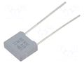 Capacitor: polyester; 100nF; Uoper: 63VDC; 40VAC; Uoper max: 63VDC VISHAY BFC237076104