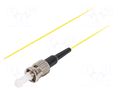 Optic fiber pigtail; OS2; ST/UPC; 2m; Optical fiber: 9/125um; LSZH LANBERG FP-STUPSE11-0020YE
