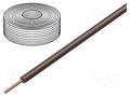 Wire; H07V-U; 1.5mm2; wire; Cu; PVC; brown; 450V,750V; CPR: Eca ELTRIM H07V-U-150-BR