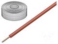 Wire; H07V-U; 4mm2; wire; Cu; PVC; red; 450V,750V; CPR: Eca; 1x4mm2 ELTRIM H07V-U-400-RD