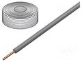 Wire; H07V-U; 2.5mm2; wire; Cu; PVC; grey; 450V,750V; 100m; CPR: Eca ELTRIM H07V-U-250-GY