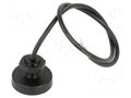 RFID reader; 6.5÷30V; UART; buzzer,LED status indicator; Ø30.6mm DREXIA RS-H3-05-M12