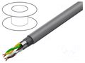 Wire: control cable; SUPER-PAAR-TRONIC-340-C-PUR; 2x2x0.25mm2 HELUKABEL SPT340CP-2X2X0.25