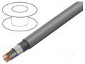 Wire: control cable; SUPER-PAAR-TRONIC-C-PUR; 10x2x0.25mm2; grey HELUKABEL SPT-C-PUR10X2X0.25