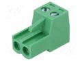 Connector: pluggable terminal block; VD; 8A; 300V; plug; PIN: 2 AMPHENOL ANYTEK VD0231500000G