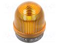 Signaller: lighting; continuous light; orange; 12÷230VDC; IP65 WERMA WER-20030000