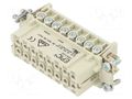 Connector: HDC; contact insert; female; EPIC H-A; PIN: 16; 16A; 250V LAPP 10541100