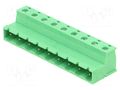 Connector: pluggable terminal block; V8; 20A; 300V; plug; PIN: 9 AMPHENOL ANYTEK V80901500000G