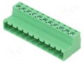 Connector: pluggable terminal block; V8; 20A; 300V; plug; PIN: 11 AMPHENOL ANYTEK V81151500000G
