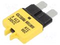 Fuse: resettable; 20A; 32VDC; automotive; 20.05mm; MAXI GLOSO E39-20K-2-01