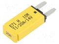 Fuse: resettable; 20A; 14VDC; automotive; MINI GLOSO E71-20H-4-01