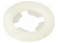 Washer; round,with protection; D=18.6mm; h=1.5mm; polyamide ESSENTRA ESS-10217276